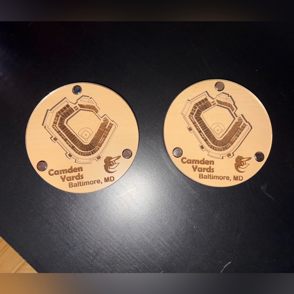 Camden Yards Baltimore Orioles Stadium Coasters